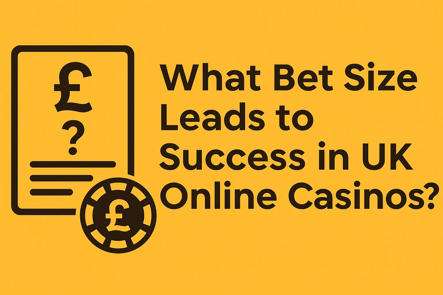 What Bet Size Leads to Success in UK Online Casinos?